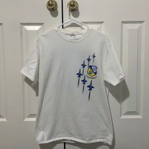 MENS BLUE ANGELS T-SHIRT ~ SIZE: L